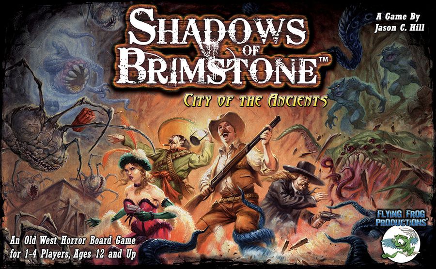 Shadows Of Brimstone: Frontier Town Expansion Board Game