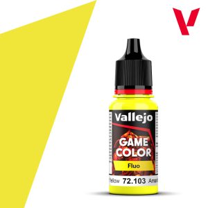 72.103 Fluorescent Yellow 18ml