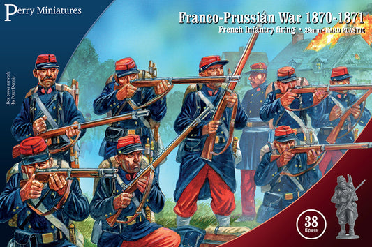 French Infantry firing line – Franco-Prussian War