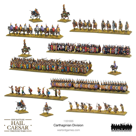 Carthaginian Division: Hail Caesar Epic Battles