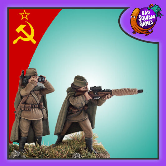 Soviet Sniper Team Standing