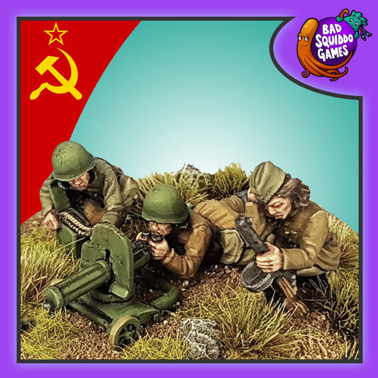 Soviet Maxim HMG Team