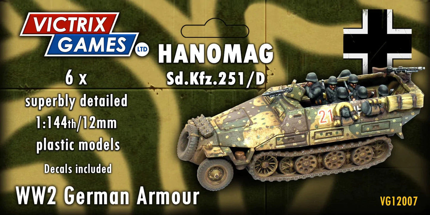 12mm / 144th SdKfz 251/D Hanomag