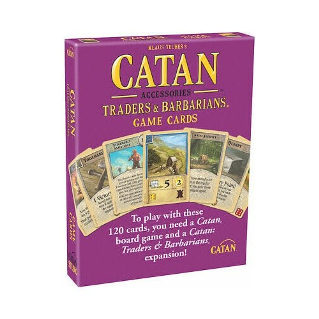 Catan 6th Edition Traders & Barbarians Accessory Card Pack