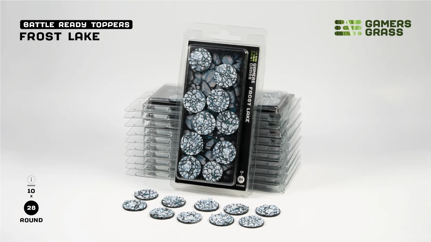 Frost Lake - Round 28mm (x10)