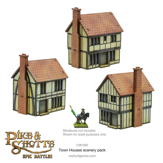 Town Houses Scenery Pack – Pike & Shotte Epic Battles