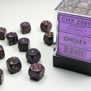 Chessex Speckled Hurricane D6 Dice Set