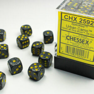 Chessex Speckled Urban Camo D6 Dice Set