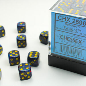 Chessex Speckled Twilight D6 Dice Set