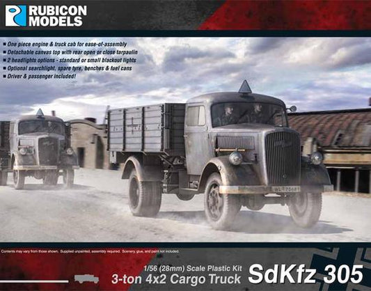 SdKfz 305 3-ton 4x2 Truck