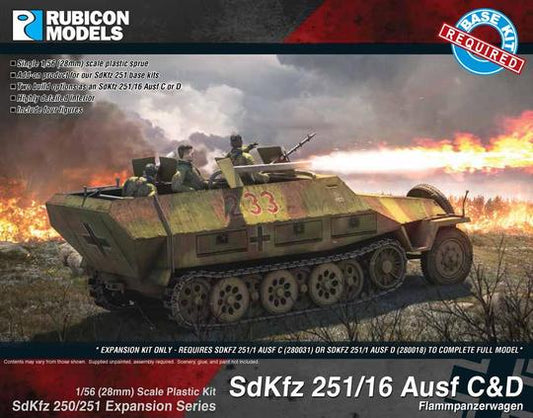 SdKfz 251/16 Ausf C/D Expansion Set