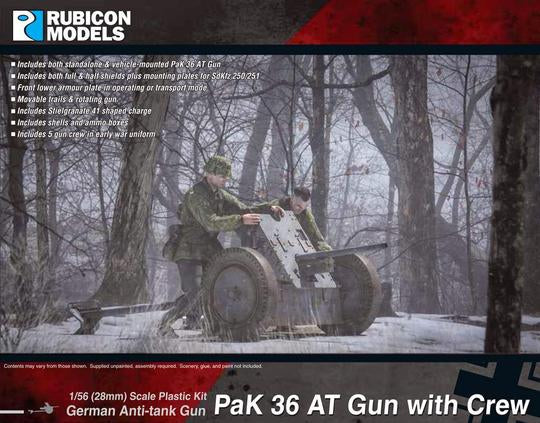 PaK36 Anti-tank Gun with Crew