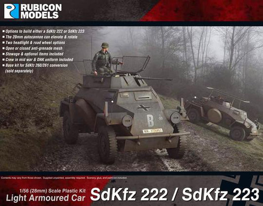 SdKfz 222 / SdKfz 223 Armoured Car