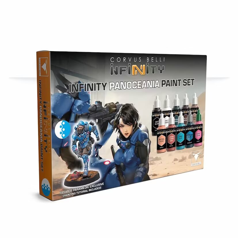 Infinity Panoceania Paint Set Fusilier Paramedic Exclusive