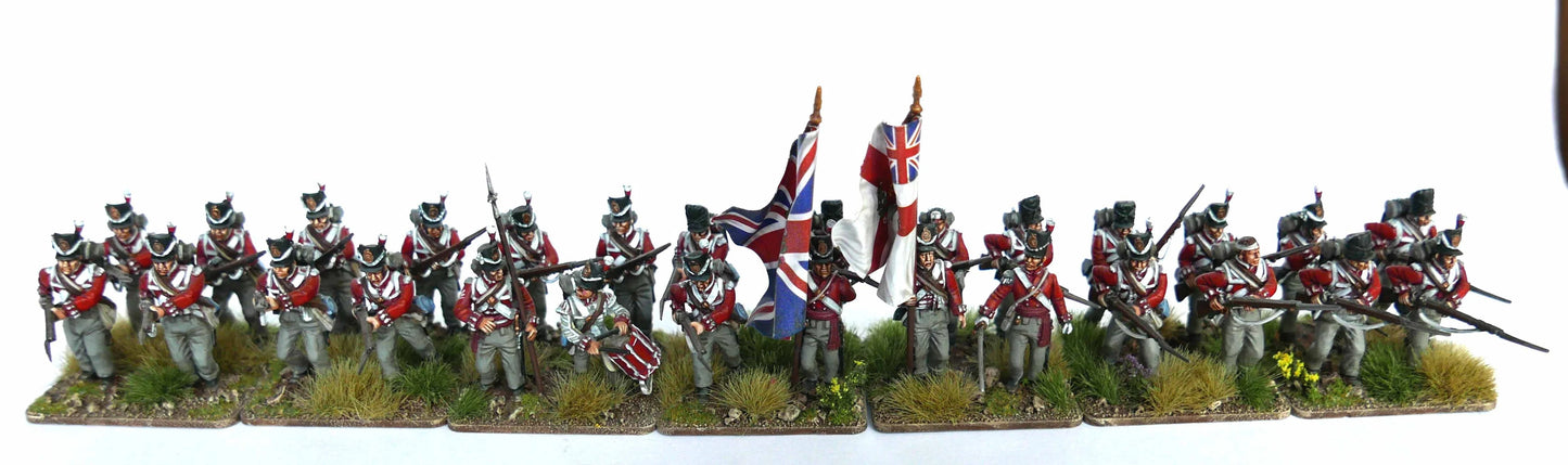 British Napoleonic Waterloo Infantry Centre Company