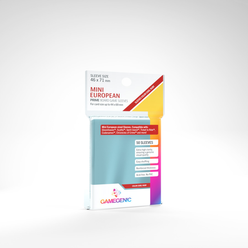 Gamegenic PRIME Mini European 46 x 71mm Sleeves