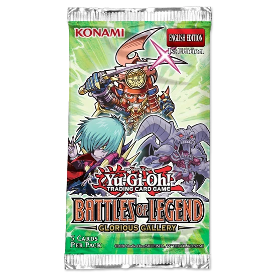 Yu-Gi-Oh! - Battles of Legend: Glorious Gallery Booster