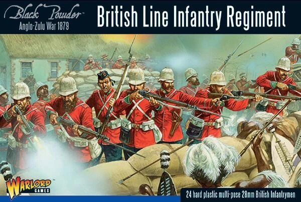 Anglo-Zulu War: British Infantry Regiment