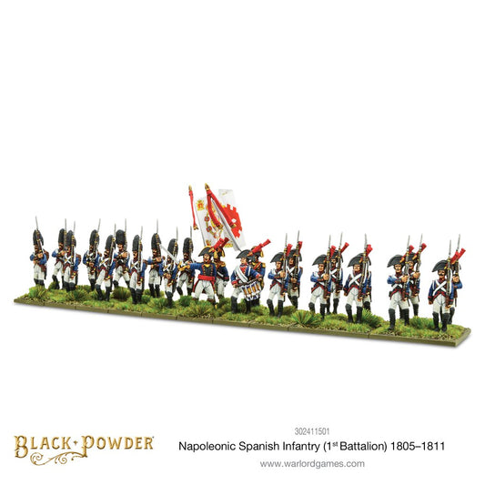 Napoleonic Spanish Infantry (1st Battalion)