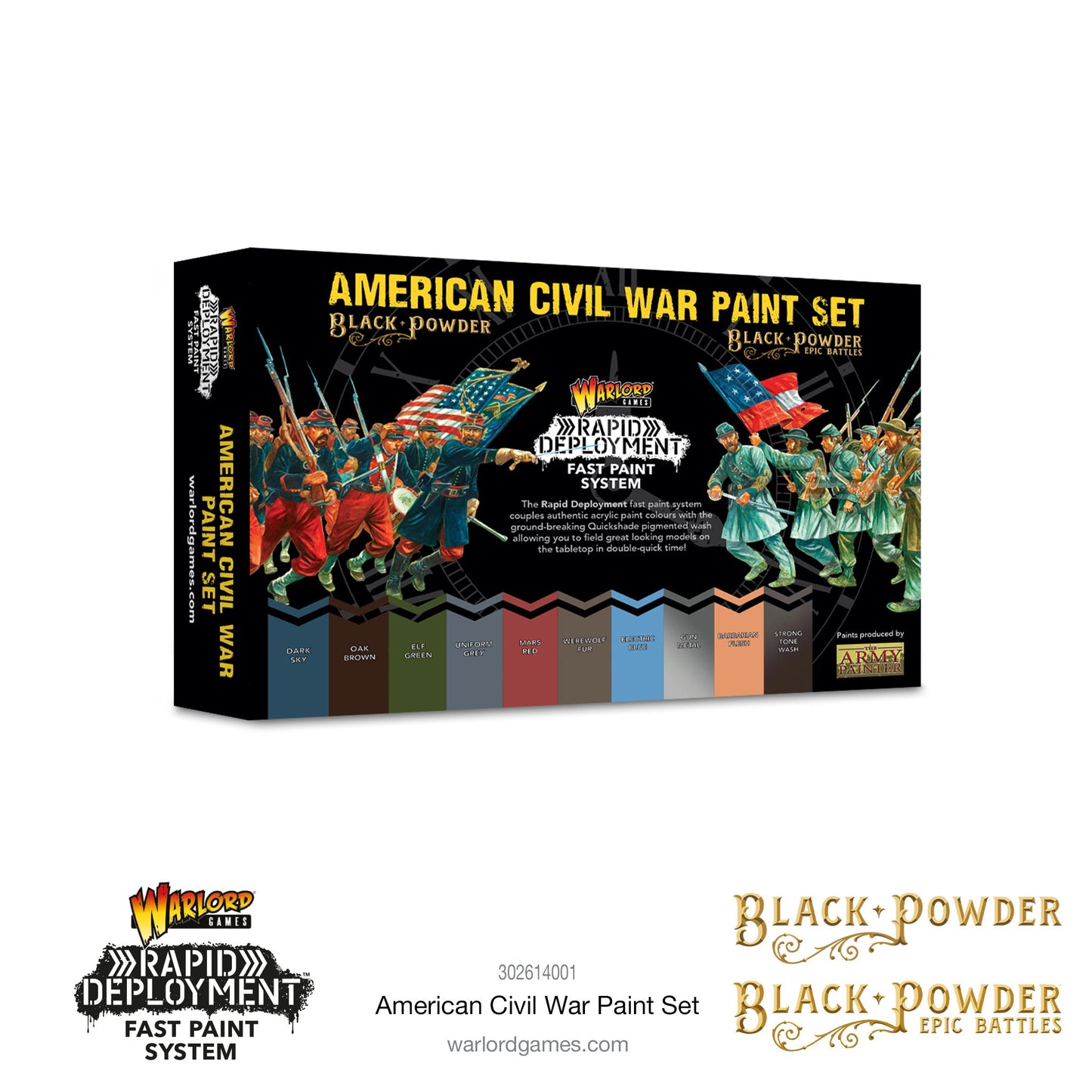 American Civil War Paint Set - ACW Epic Battles