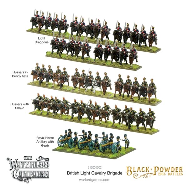British Light Cavalry Brigade: Napoleonic Epic Battles