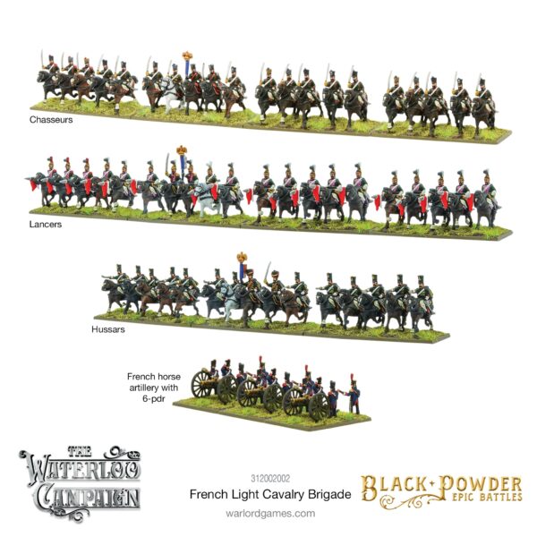 French Light Cavalry Brigade: Napoleonic Epic Battles