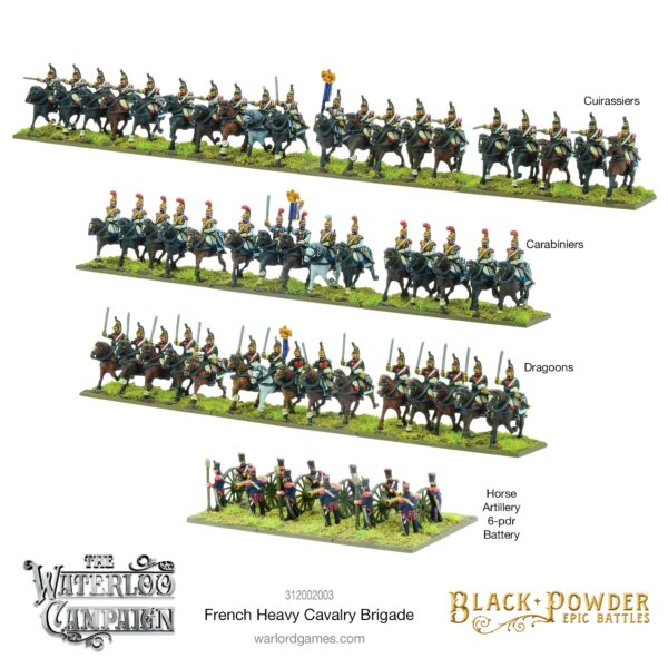 French Heavy Cavalry Brigade: Napoleonic Epic Battles