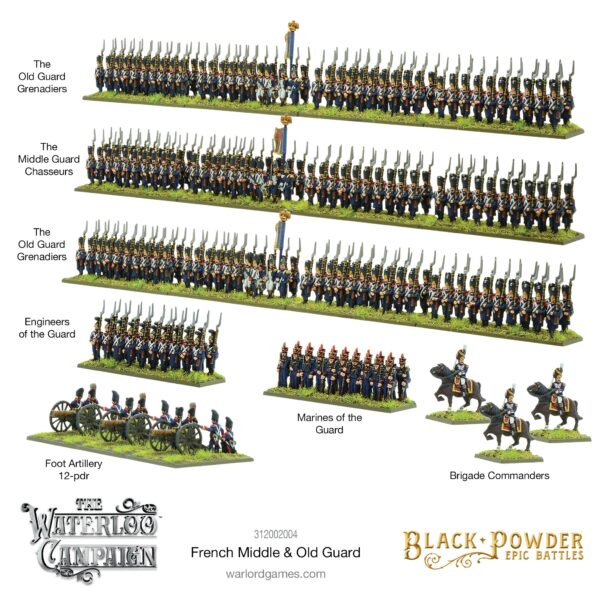 French Middle & Old Guard: Napoleonic Epic Battles