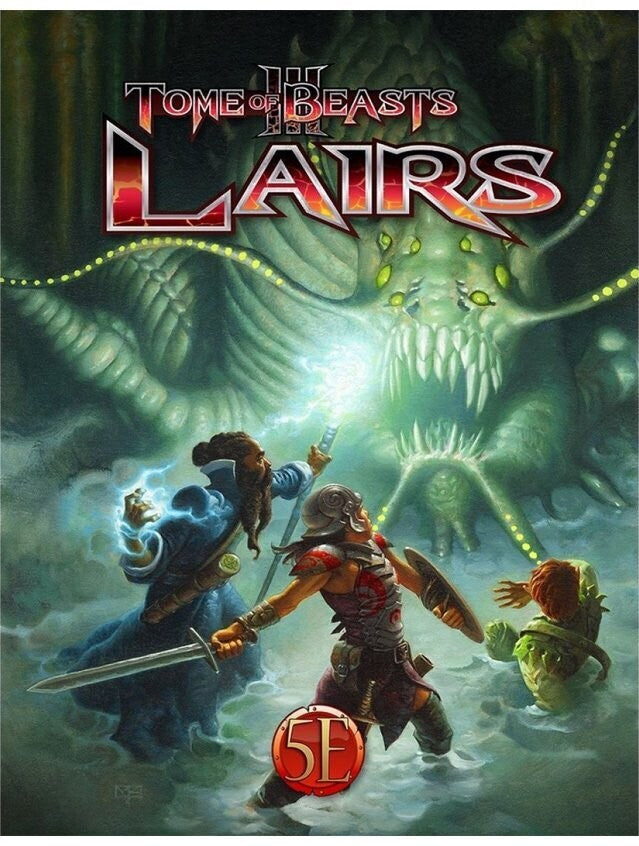 5E Tome of Beasts III Lairs
