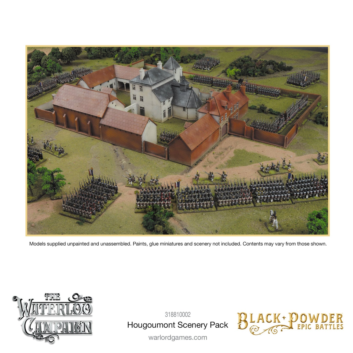 Hougoumont Scenery Pack: Napoleonic Epic Battles