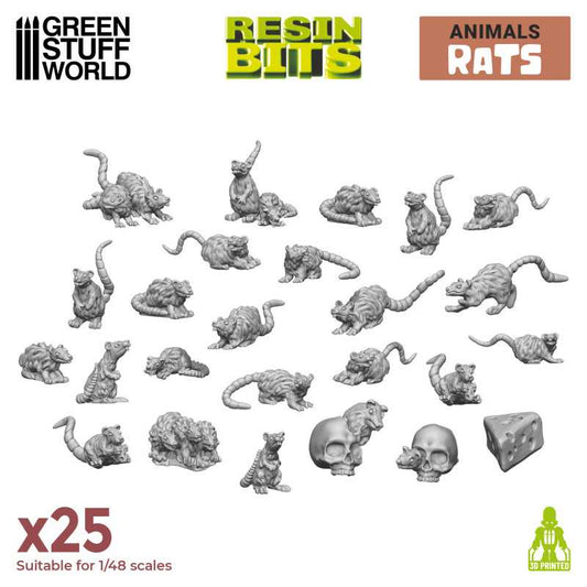 3D Printed: Rats