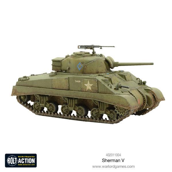 British Army Sherman V Tank