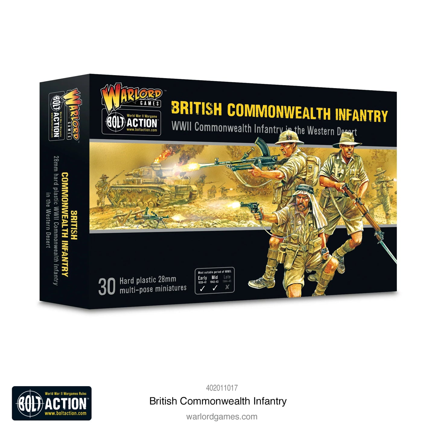 British Commonwealth Infantry (In Desert)