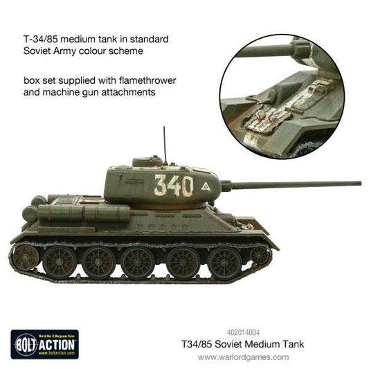 Soviet Army T34/85 Medium Tank