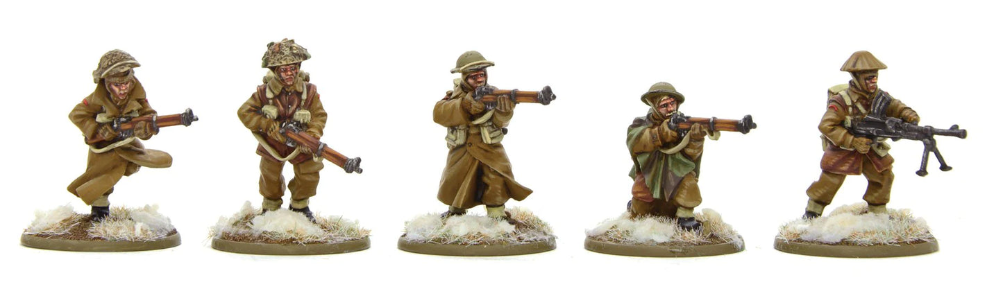 British Army Infantry section (Winter)