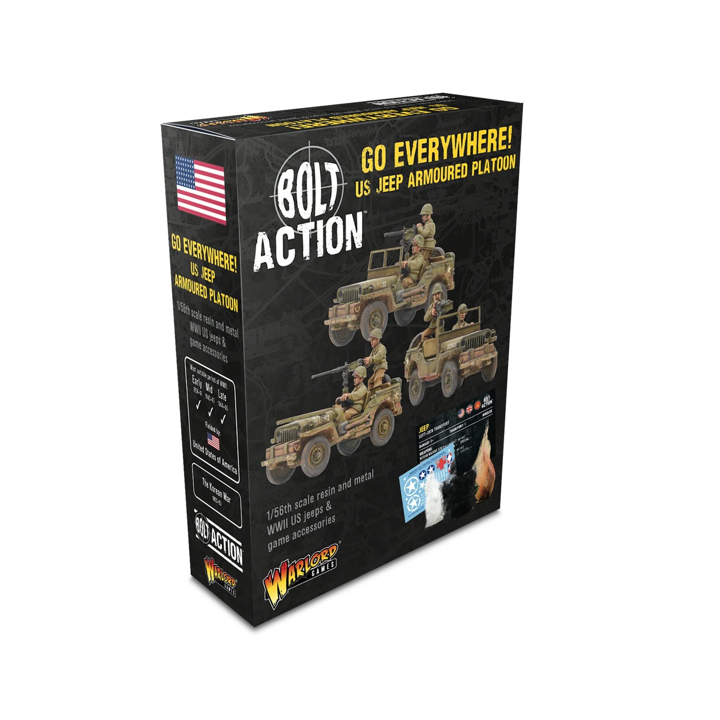 US Jeep Armoured Platoon Go Everywhere!
