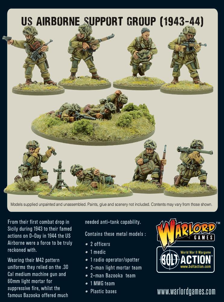 US Airborne Support Group 1943-1944