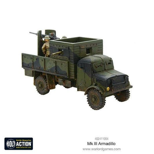 British Armadillo Mk III Improvised Vehicle
