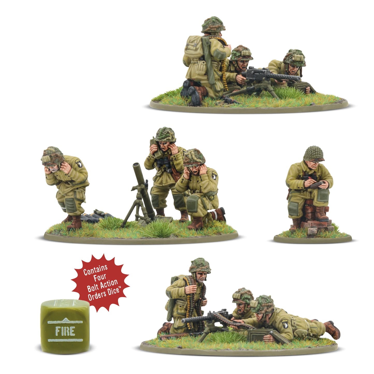 US Airborne (D-Day) Platoon Heavy Weapons