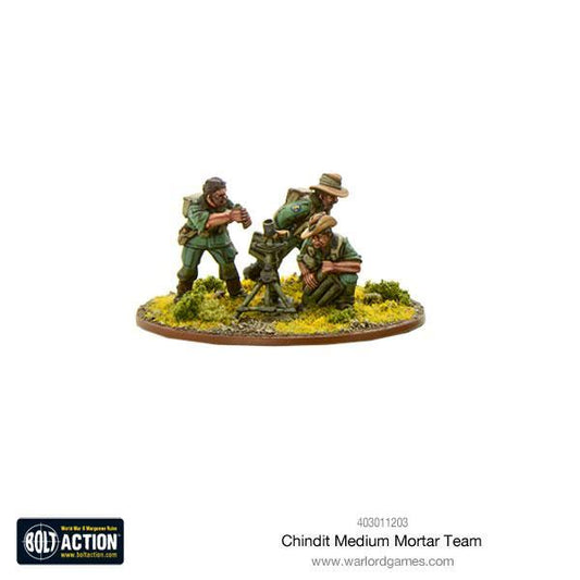 British Chindit 3" Mortar Team