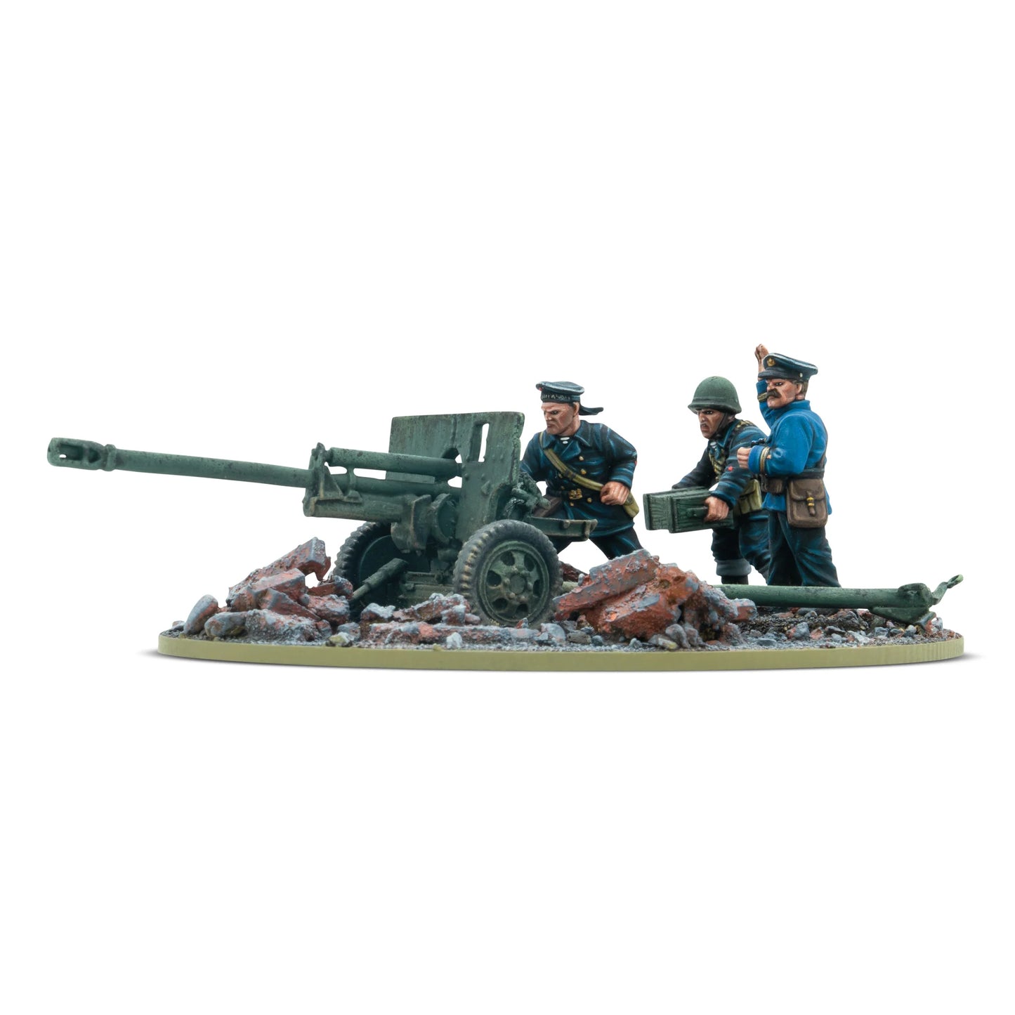 Soviet Naval Brigade ZiS-3 DIvisional Gun