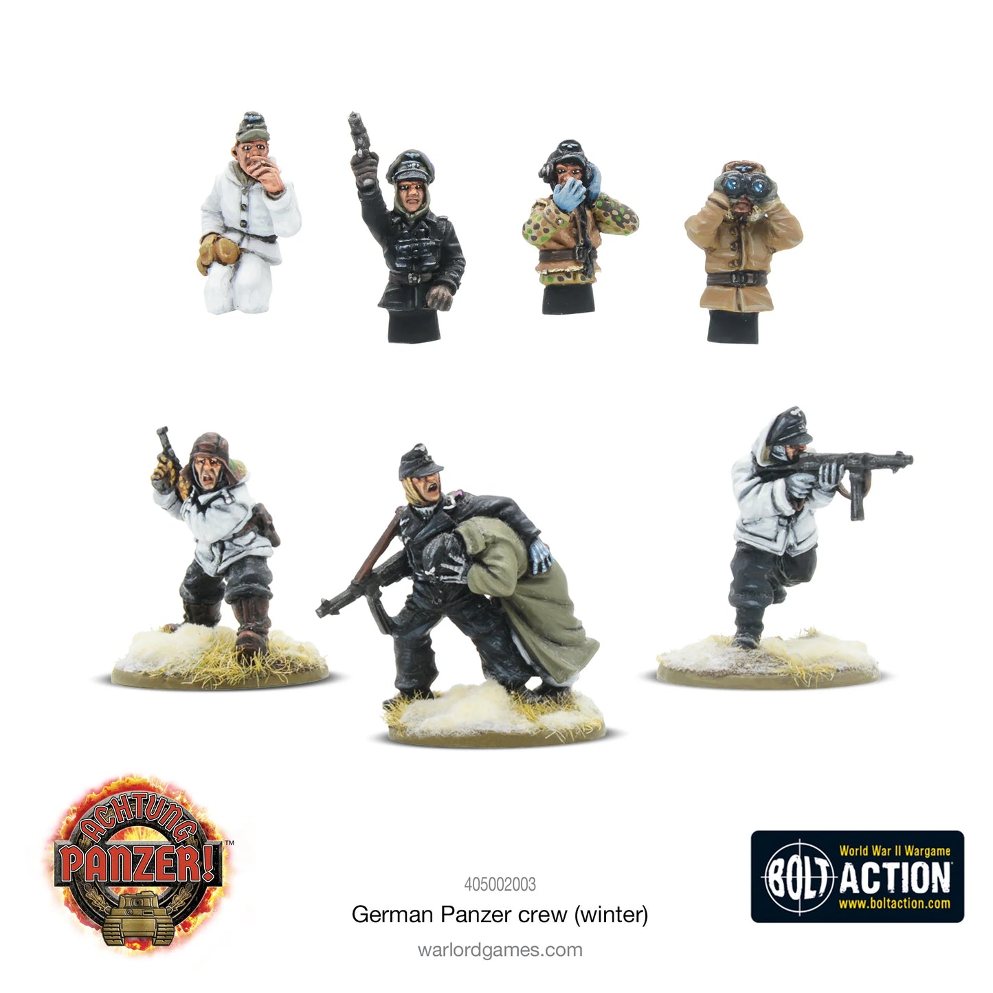 Achtung Panzer!: German Tank Crew (Winter)