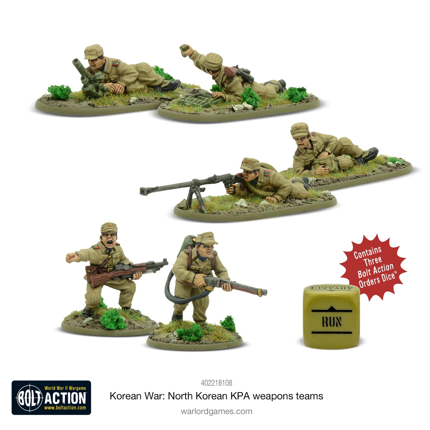 Korean War: North Korea KPA Weapons Team