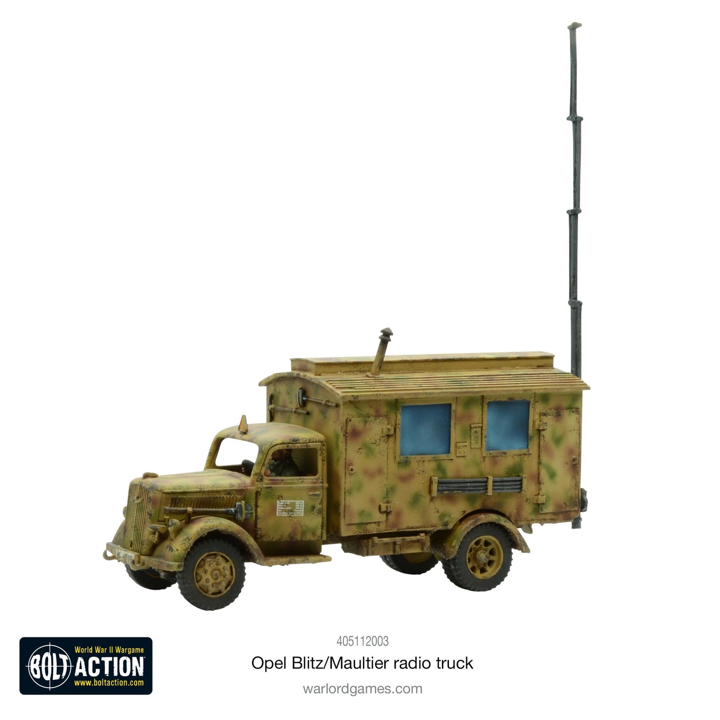 German Army Opel Blitz/Mauliter Radio Truck