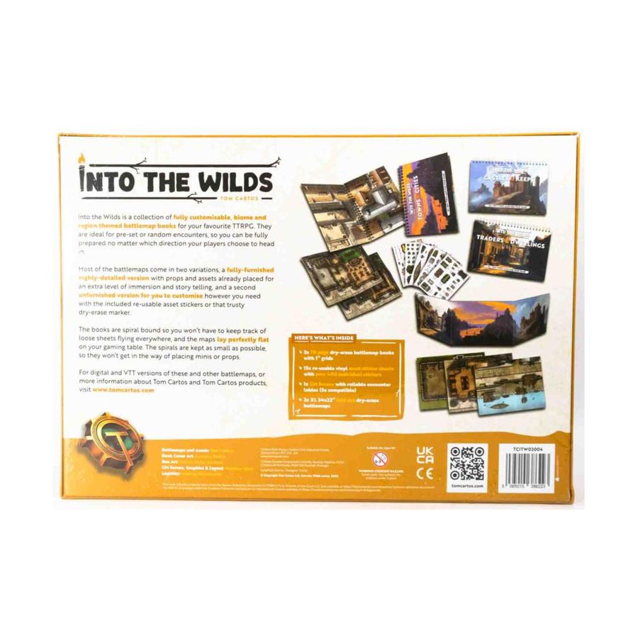 Into the Wilds Battlemap Volume 3 - Three Book Box Set