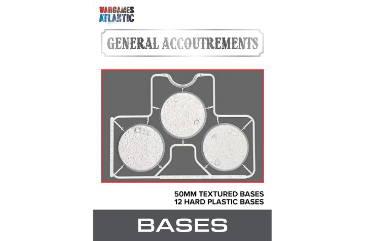 50mm Textured Bases - Wargames Atlantic