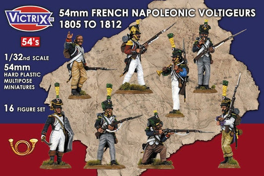 French Napoleonic Voltigeur 1805 to 1812 54mm