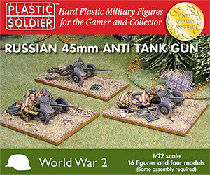 1/72 Russian 45mm Anti-tank Gun