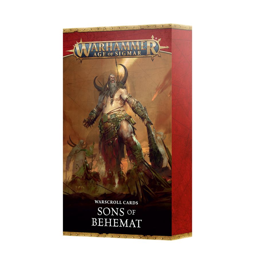 WARSCROLL CARDS: SONS OF BEHEMAT