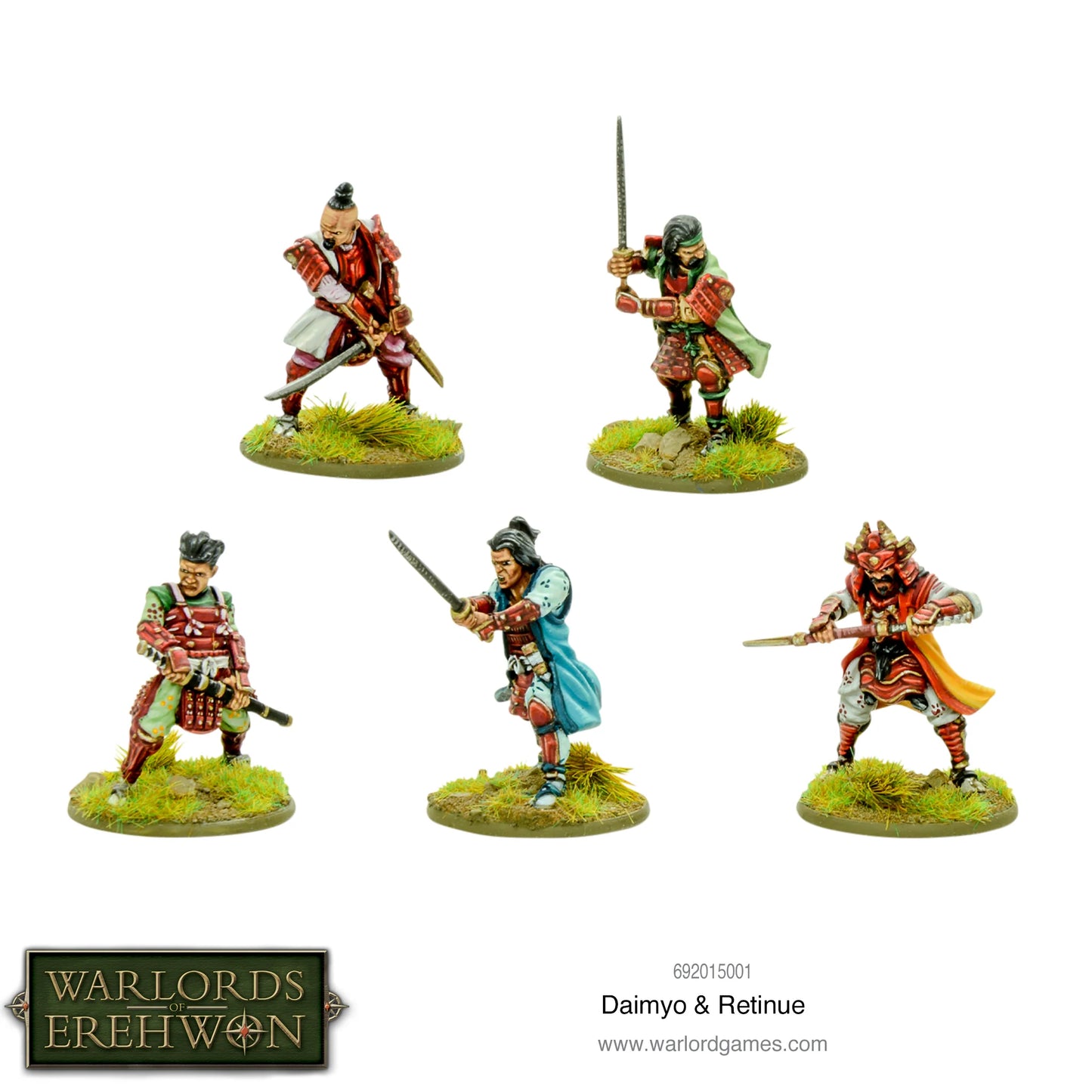 Daimyo & Retinue - Warlords of Erewhon